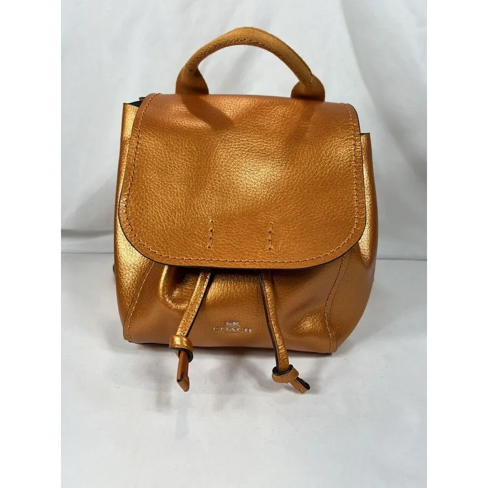 COACH‎ MTLC DRBY BKPK TANGERINE